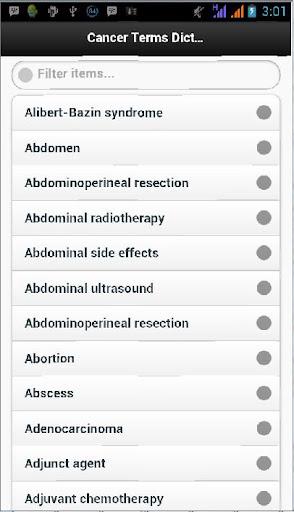 Cancer Terms Dictionary