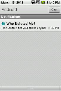 Who Deleted Me Notifier - screenshot thumbnail