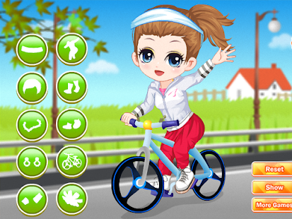 How to get The little girl learn bicycle 8.9.2 apk for bluestacks