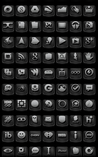 【免費個人化App】Darkness - Icon Pack-APP點子