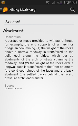 Mining Dictionary