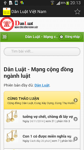 【免費生活App】Dan Luat Viet Nam-APP點子