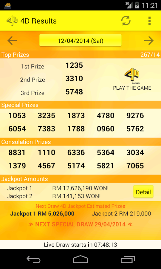 Magnum 4D Live Official App Android Apps on Google Play