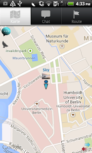 Handy-Tracker-IM Map Navigator Screen 2