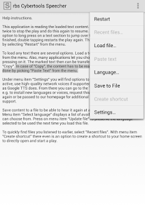 rbs Speecher TTS Voice Reader Screenshots 1