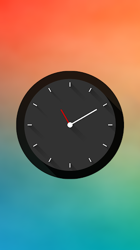 【免費個人化App】Long Shadows Clock - UCCW Skin-APP點子