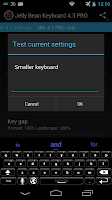 Jelly Bean Keyboard 4.3 Free screenshot