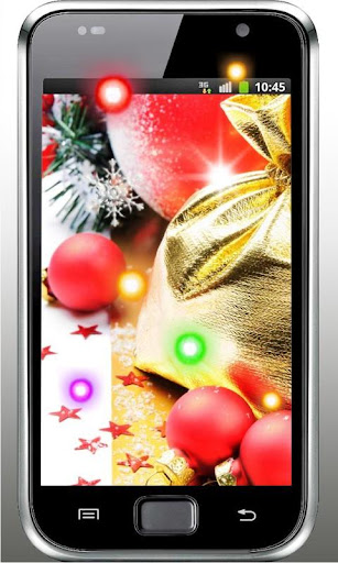 Christmas Rings live wallpaper