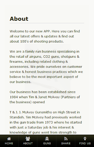 T JJ McAvoy Gunsmiths Ltd