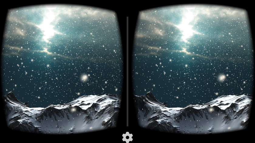 Snow Mountain VR for Cardboard Screen 1