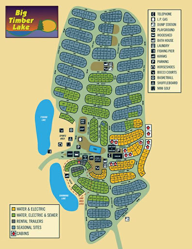 Big Timber Lake Family Camping Resort Cape May Court House New