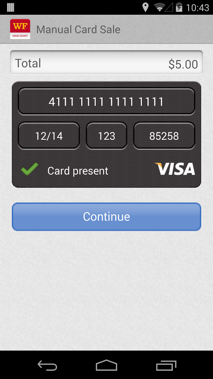 WF Mobile Merchant Phone Screen 3
