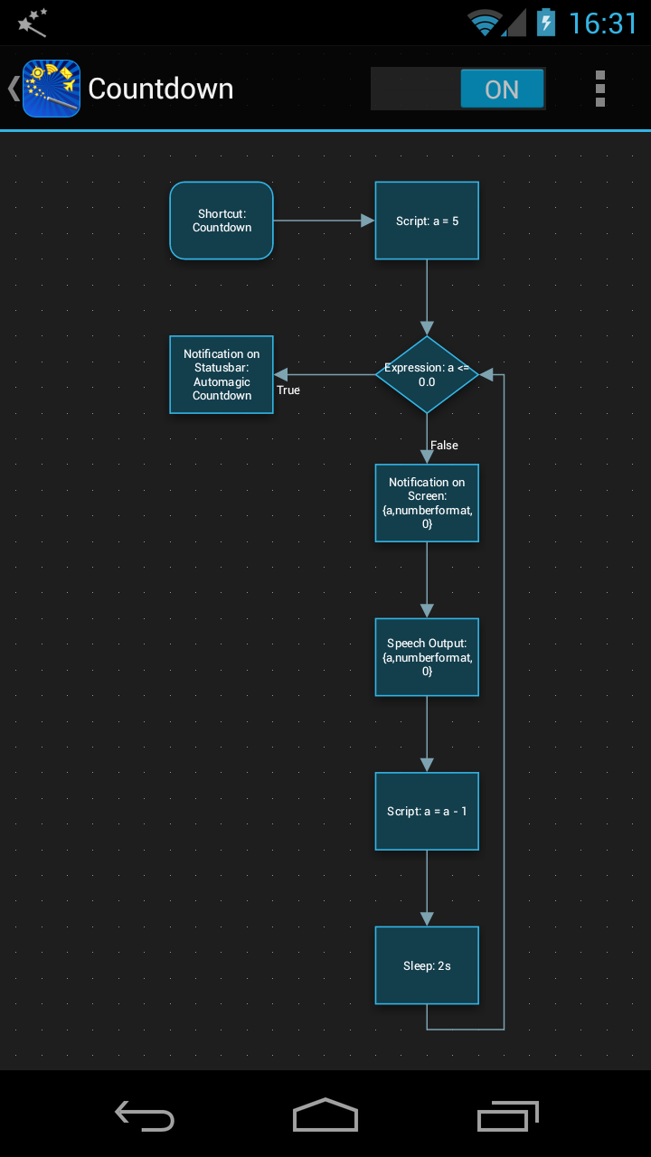 Automagic * Automation Screen 3