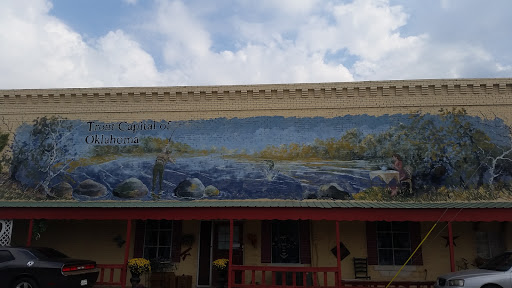 Trout Capital of Oklahoma Mural 