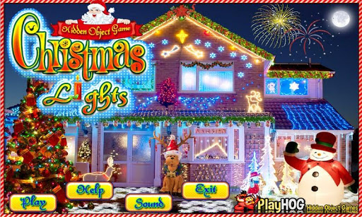 Christmas Lights Hidden Object