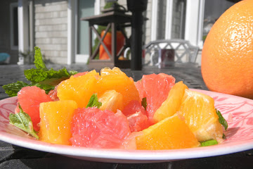 Citrus mint salad