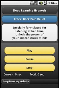 Sleep Hypnosis - Back Pain