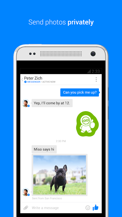 Facebook Messenger - screenshot