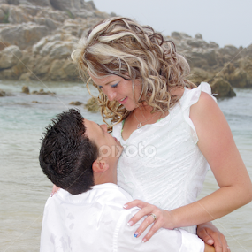 by Linda Jansen van Rensburg. - Wedding Bride & Groom