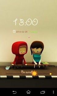 Free Download Cute couple HD Locker APK for Android