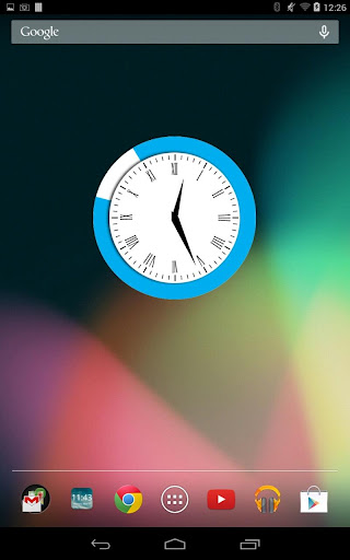 Lagoon Clock Free Widget