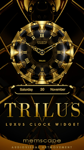 TRILUS Luxury Clock Widget