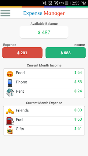 Expense Manager - My Budget