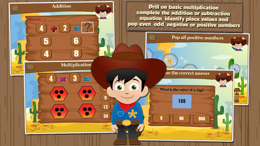 免費下載教育APP|Cowboy Learning Games Grade 2 app開箱文|APP開箱王