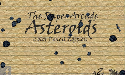 【免費街機App】The Paper Arcade: Asteroids-APP點子