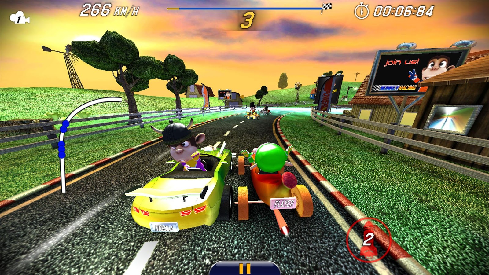 Monkey Racing Apl Android Di Google Play