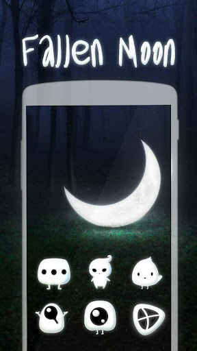 Fallen Moon GO Launcher Theme