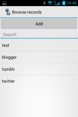 Keeyper Password Manager Screen 3