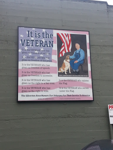 It is the Veteran Plaque