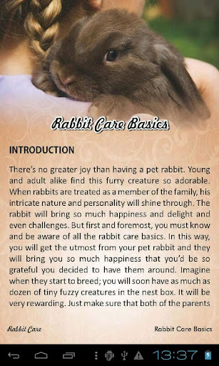 【免費書籍App】Rabbit Care-APP點子