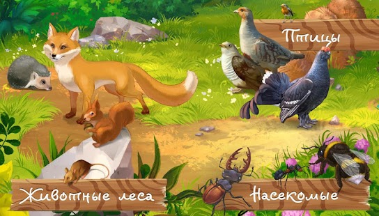 Кто живет в лесу детская игра