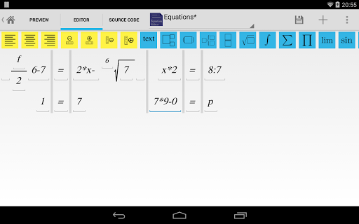 【免費工具App】Equation Editor-APP點子