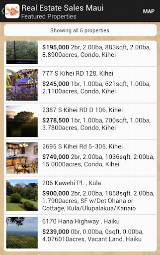 Real Estate Sales Maui