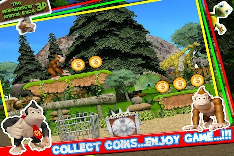 Lastest The Madagascar Animal Race 3D APK