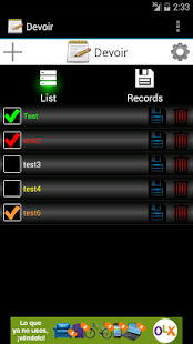 Devoir: Task lister Screenshots 0