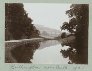 Heuvellandschap met rivier