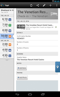 TripIt Travel Organizer No Ads - screenshot thumbnail