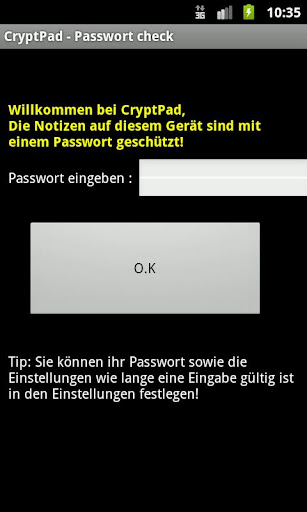 CryptPad Memos m. Passwort