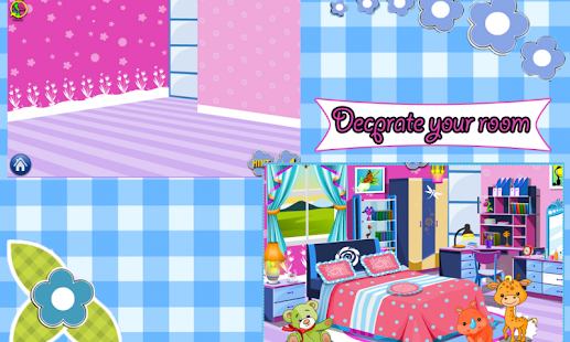 Free Girl cute room decoration APK