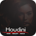 Houdini Hair Beauty and Nails logo