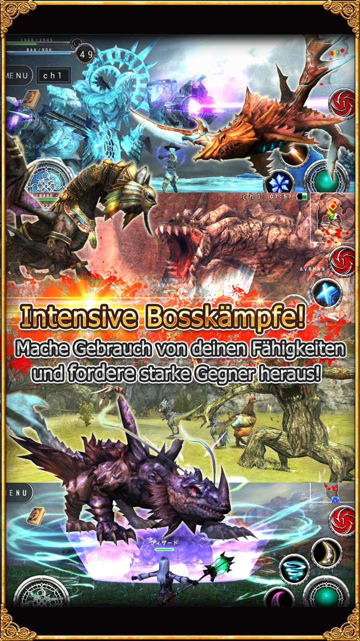 Android application AVABEL ONLINE [Action MMORPG] screenshort