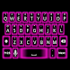 Pink Glow Keyboard Skin