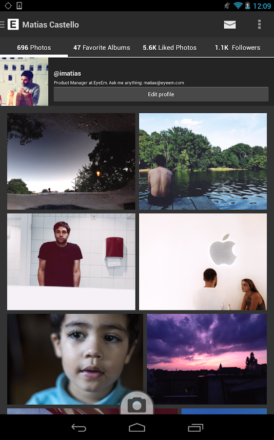 EyeEm - Photo Filter Camera - screenshot