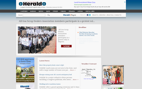 Goa Newspapers screenshot 1