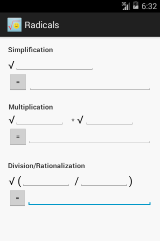 MATH Radicals