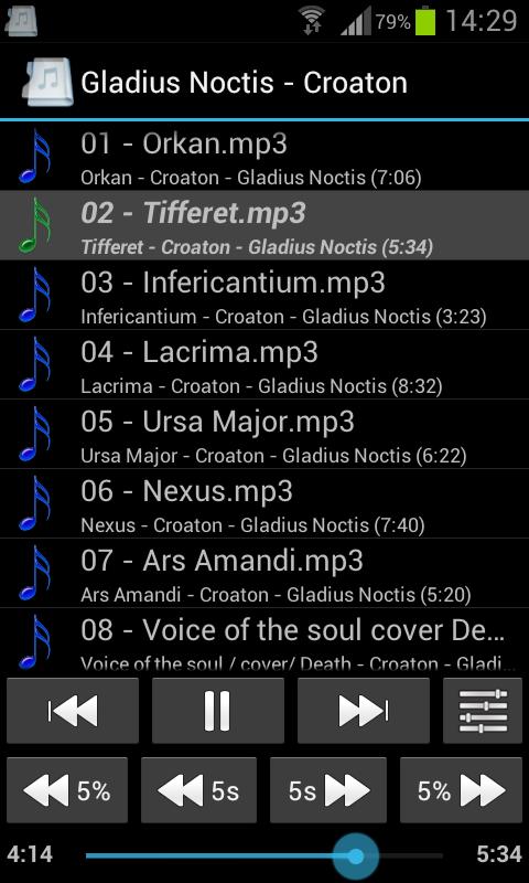 Music Folder Player Full - screenshot
